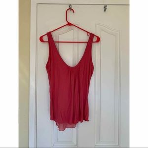 Cute summer tank top. The back is very cute!